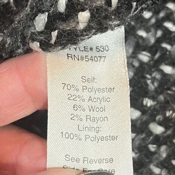 Cabi Style 530 Tweed Wool Blend Jacket Size XS - Picture 9 of 12